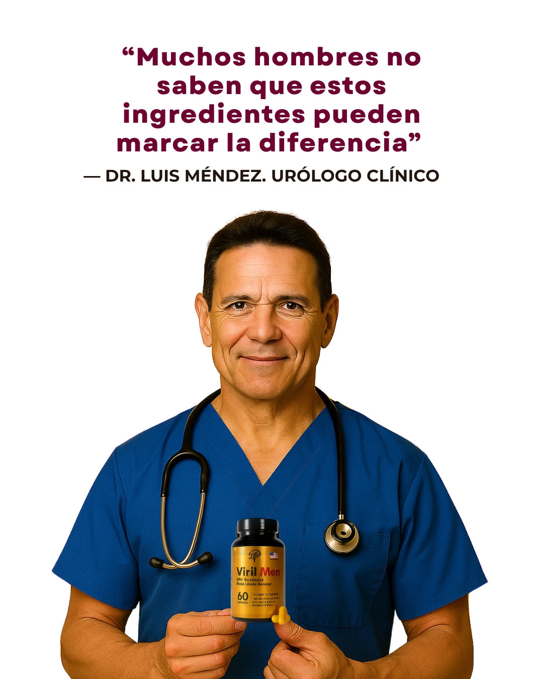 Viril Men™ + Guia digital | Doble apoyo masculino