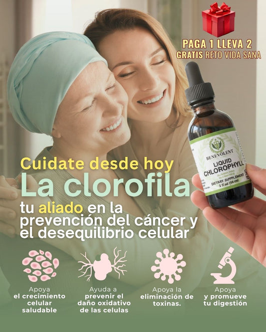 Clorofila Benevolent™ + GRATIS Ejercicios vida sana