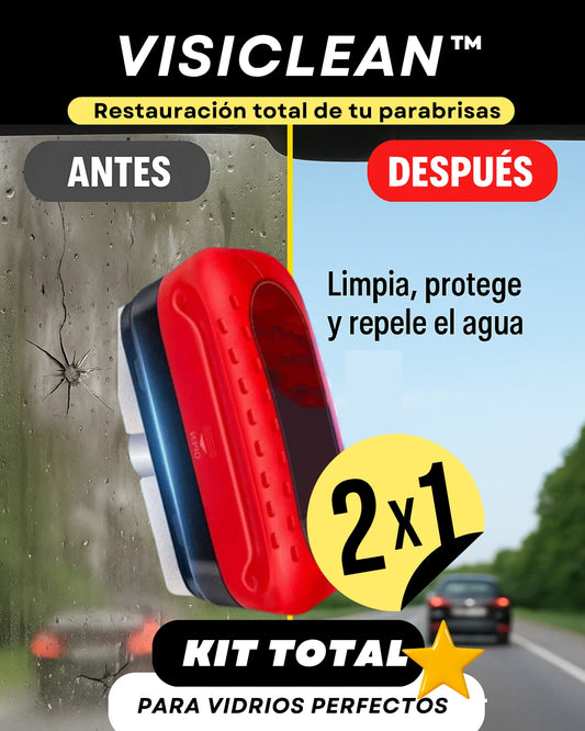 2X1 VisiClean™ - Conduce con total claridad y seguridad.
