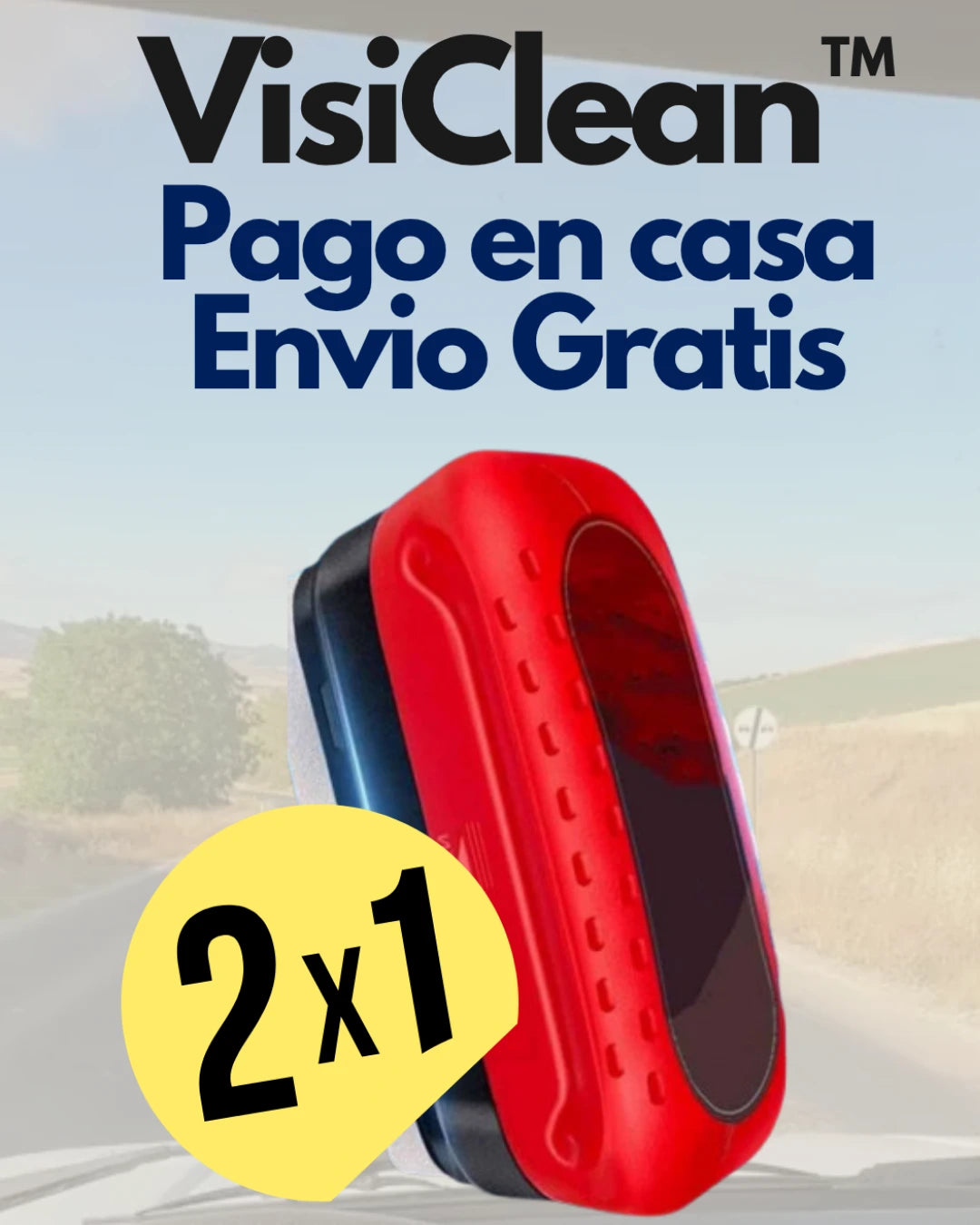 2X1 VisiClean™ - Conduce con total claridad y seguridad.