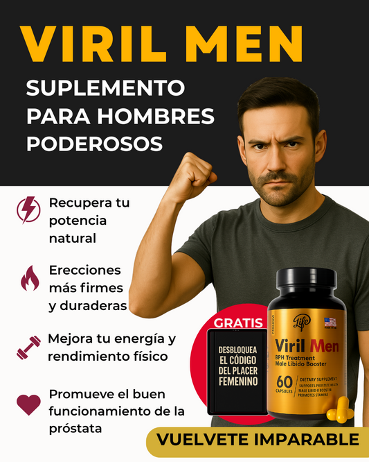 Viril Men™ + Guia digital | Tu aliado en rendimiento.