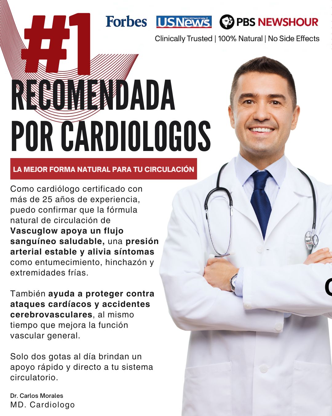 Vascuglow™ + GRATIS Ejercicios vida sana